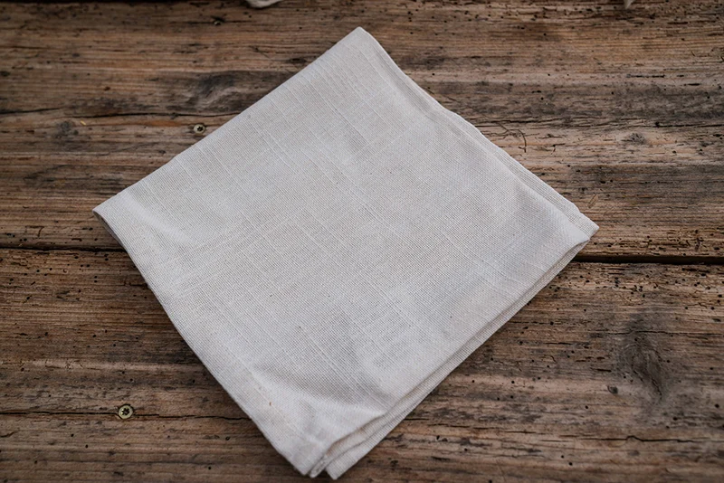 Serviette weiß