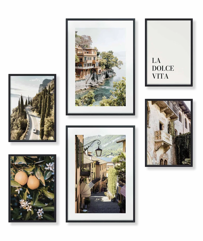 Italien Orange Meer