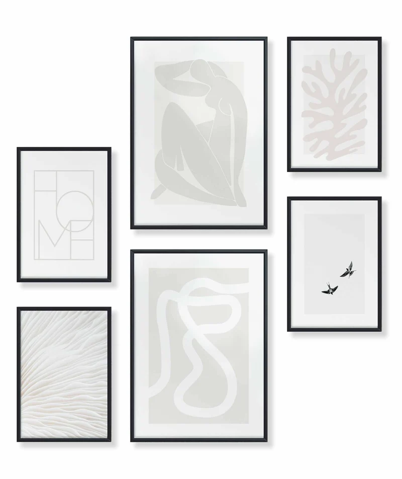Abstrakt Matisse Beige