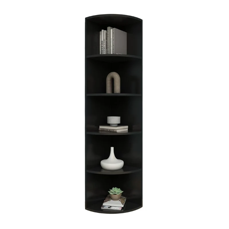 Coemo Eckregal Corner 185 aus Holz 5 Etagen