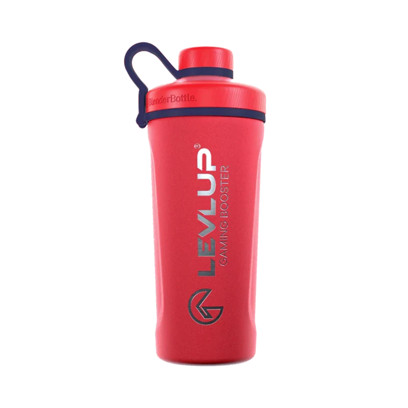 Blender Bottle Ice Tank Red