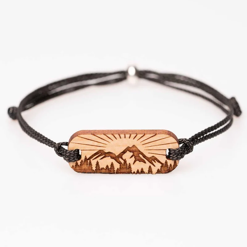 Armband Berg Natur länglich