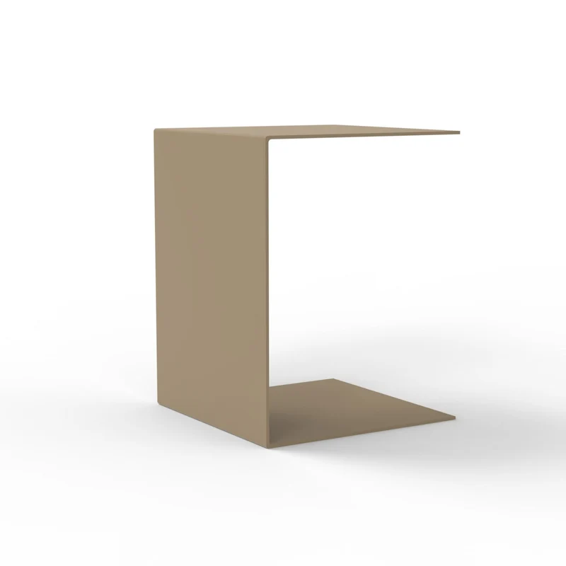 BIG C Beistelltisch graubeige - Zero Waste