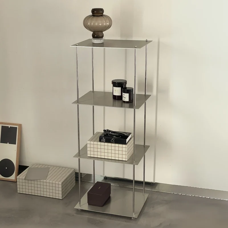 MODULUM - Edelstahl - 4 Fachböden