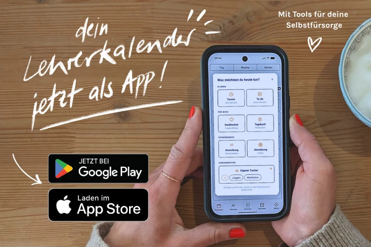 Lehrerkalender App – für Android & Apple