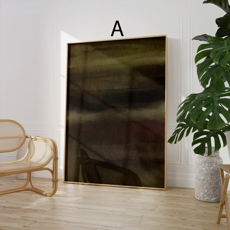 Poster Blumen · Geschenkidee · Botanische Blumen Vase · Dekoprint ohne Rahmen