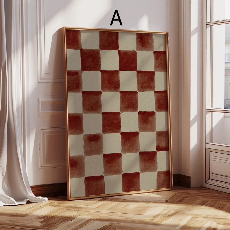 Poster Wandbilder Wohnzimmer · Abstrakte Kunst Hände Spielkarten · Bilder ohne Rahmen