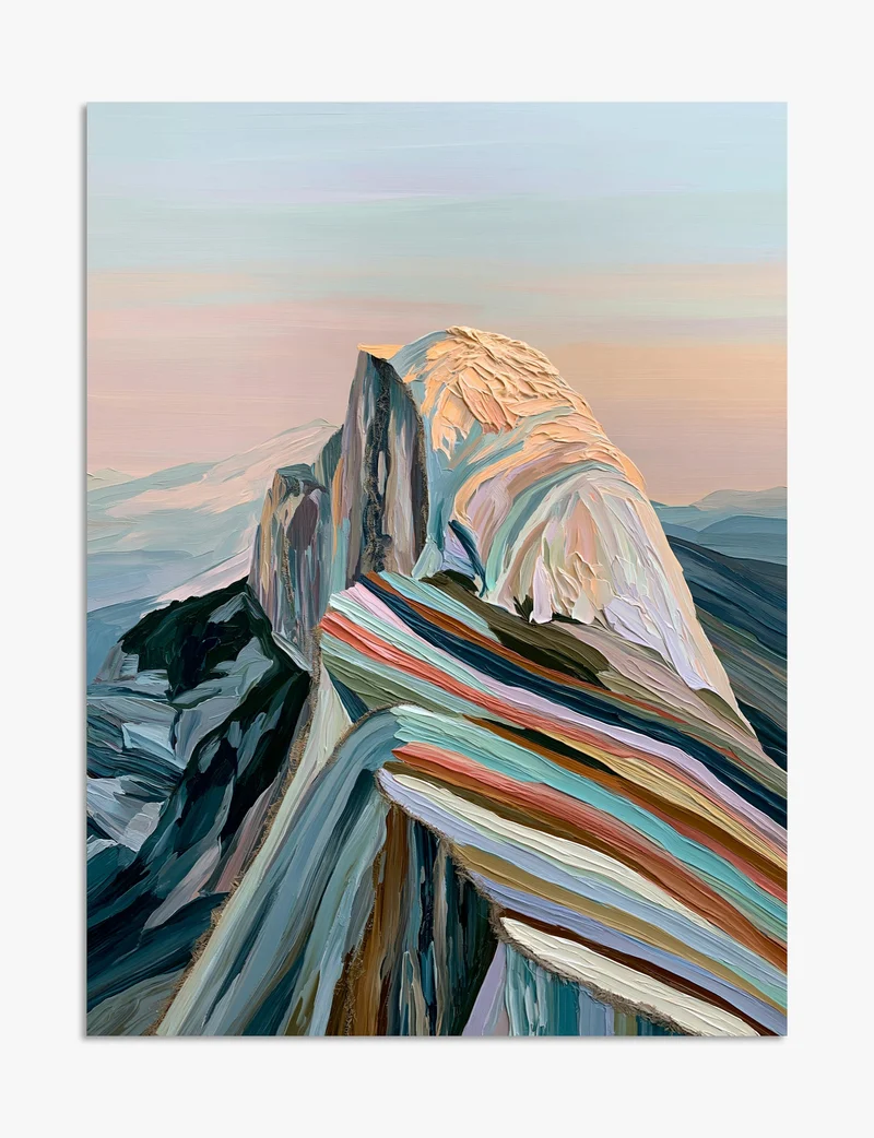 Half Dome at Dawn Art Print