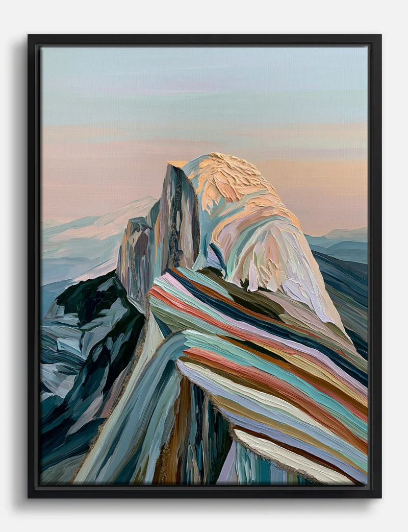 Half Dome at Dawn Canvas Print