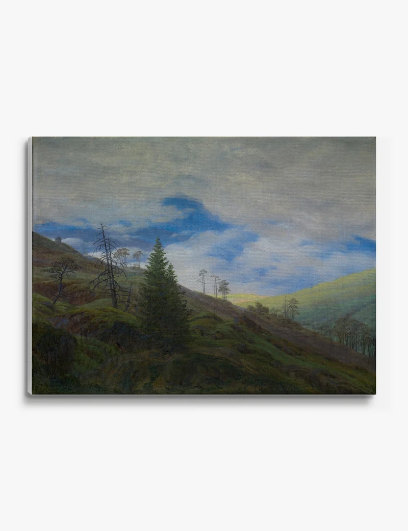 Sunburst in the Riesengebirge by Friedrich Canvas Print