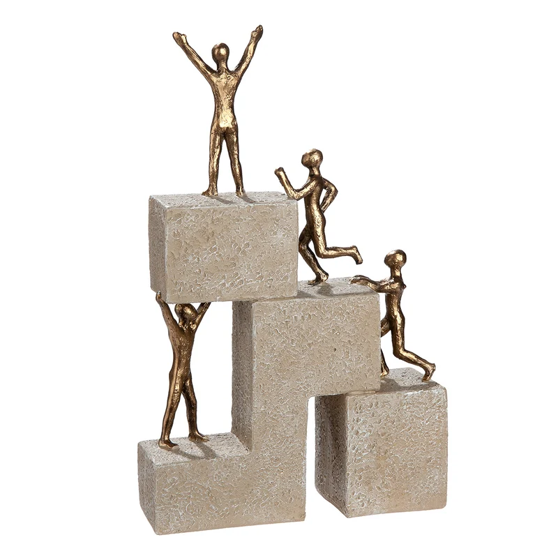 Dekofigur Erfolgsleiter Ascenso moderne Motivfigur Erfolg und Motivation