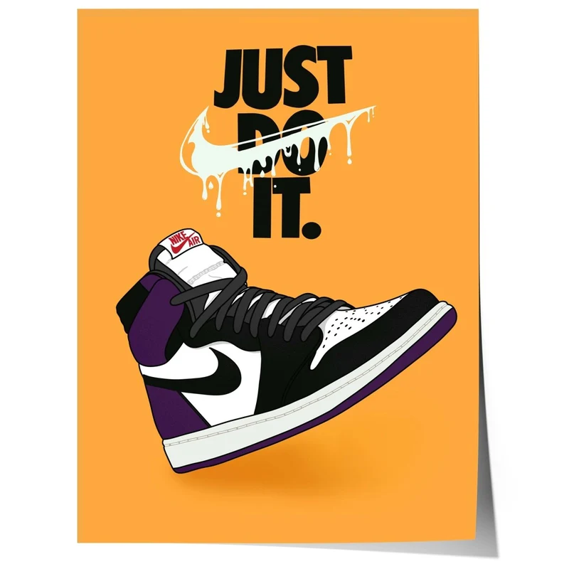 Streetwear Sneaker Poster · Urban Hype Wall Art · Urban Sneakerhead Pop Art · Print ohne Rahmen