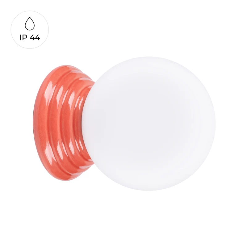Wandleuchte ZORI apricot IP44