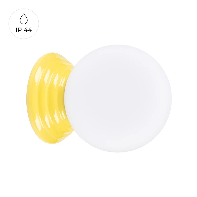 Wandleuchte ZORI gelb IP44