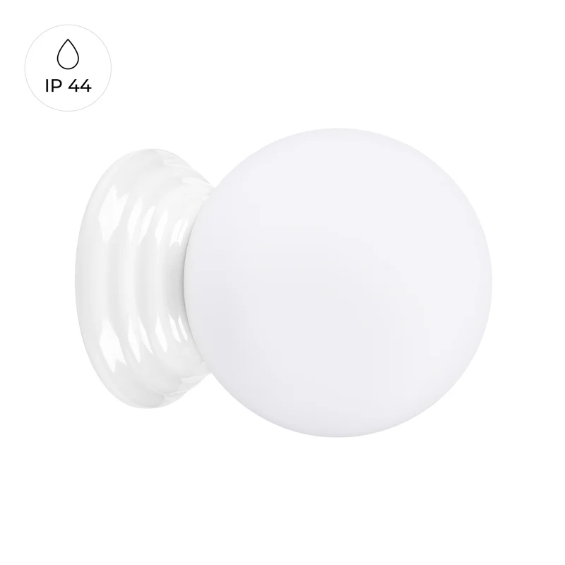 Wandleuchte ZORI weiß IP44