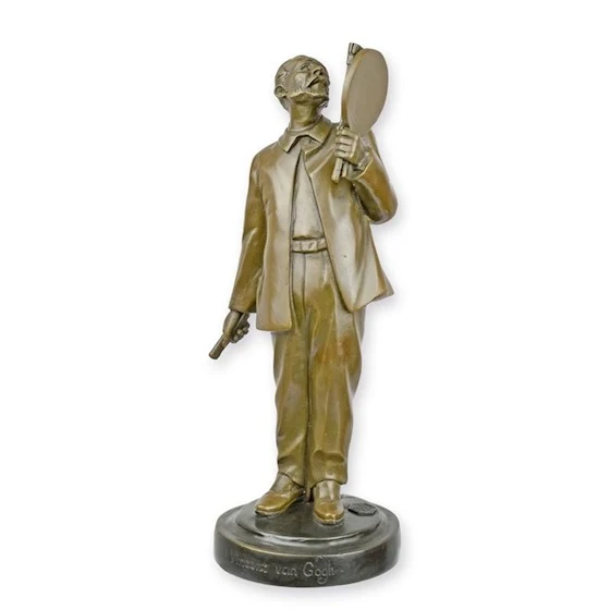 Dekofigur Vincent van Gogh Atelier Bronze Künstler