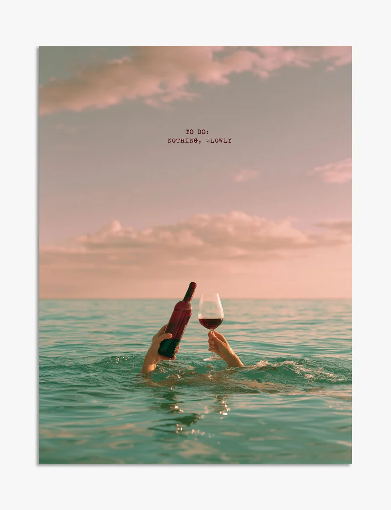 To Do: Nothing, Slowly Art Print