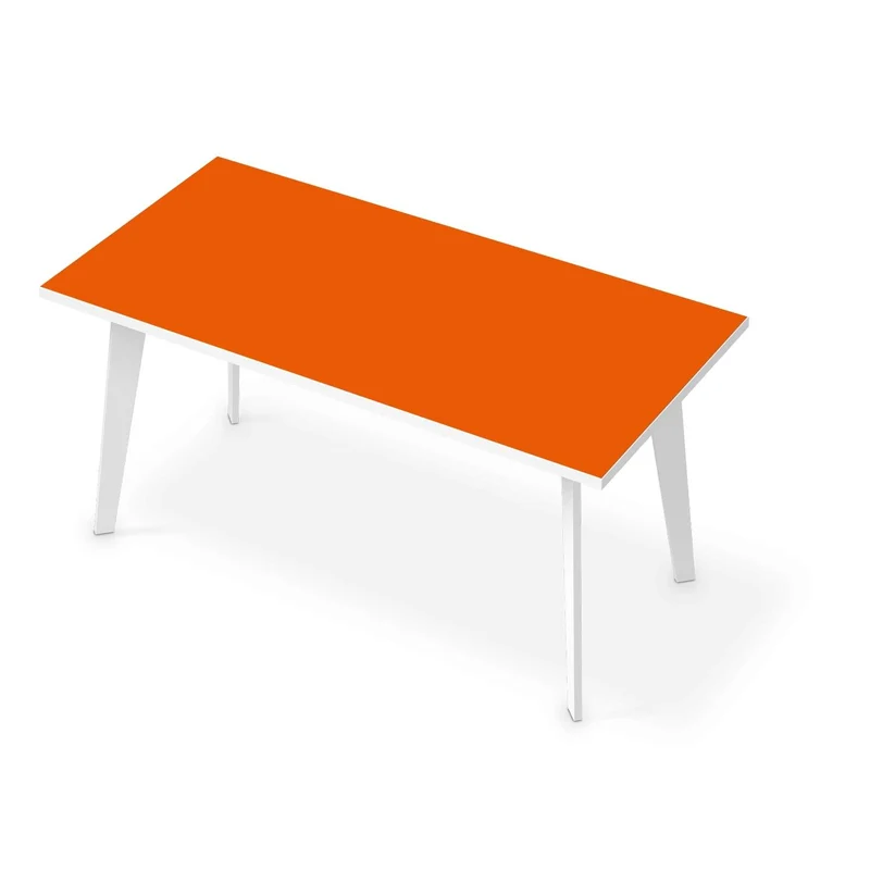 Tischfolie - Design: Orange Dark
