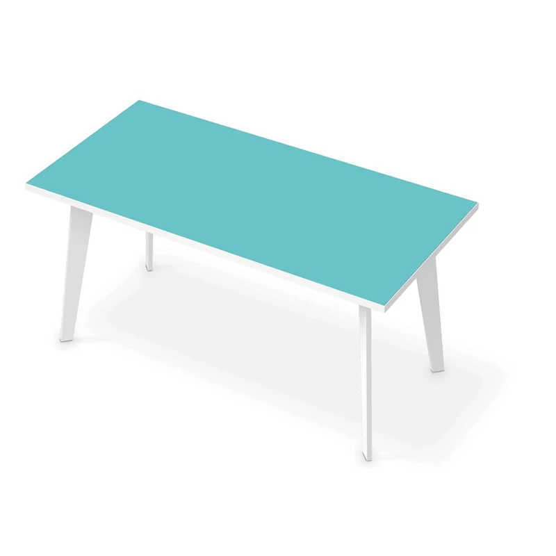 Tischfolie - Design: Türkisgrün Light