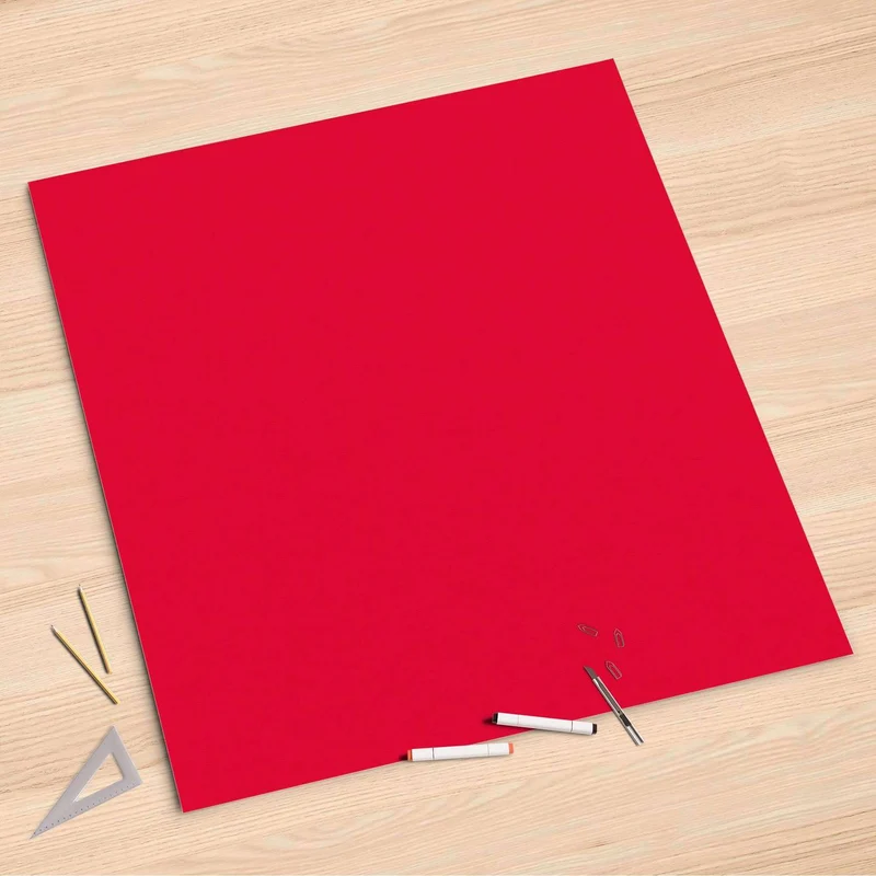 Folienbogen (90x90 cm) - Design: Rot Light