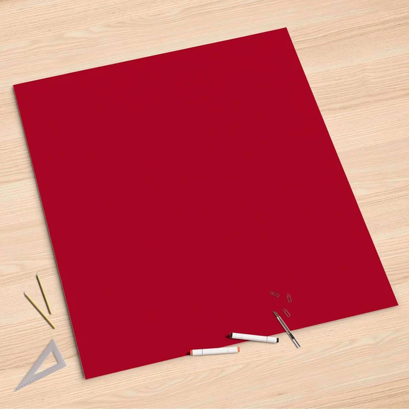 Folienbogen (90x90 cm) - Design: Rot Dark