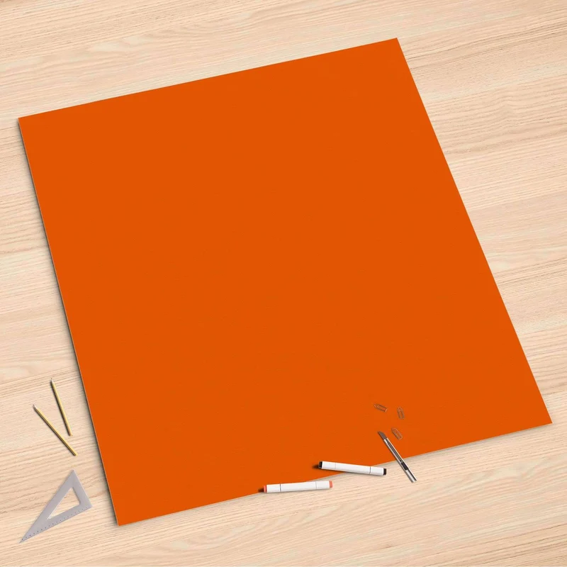 Folienbogen (90x90 cm) - Design: Orange Dark
