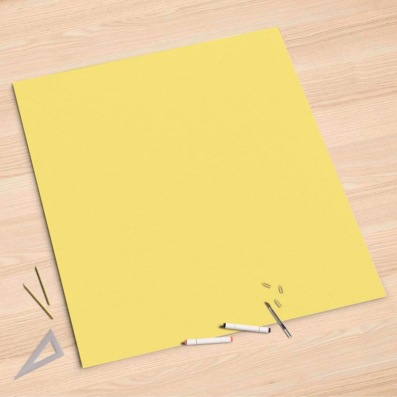 Folienbogen (90x90 cm) - Design: Gelb Light