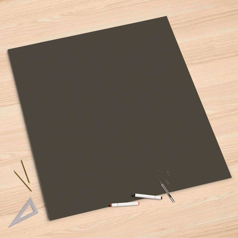 Folienbogen (90x90 cm) - Design: Braungrau Dark
