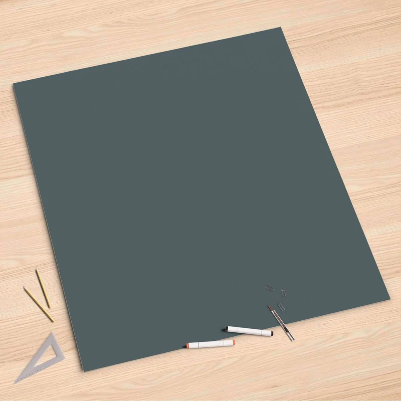 Folienbogen (90x90 cm) - Design: Blaugrau Light