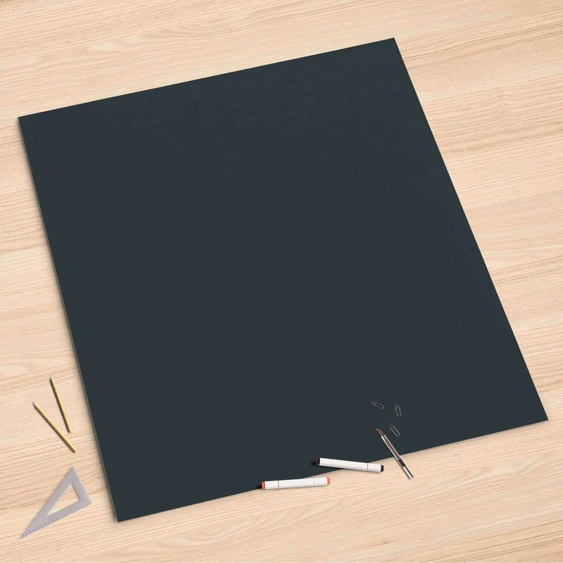 Folienbogen (90x90 cm) - Design: Blaugrau Dark