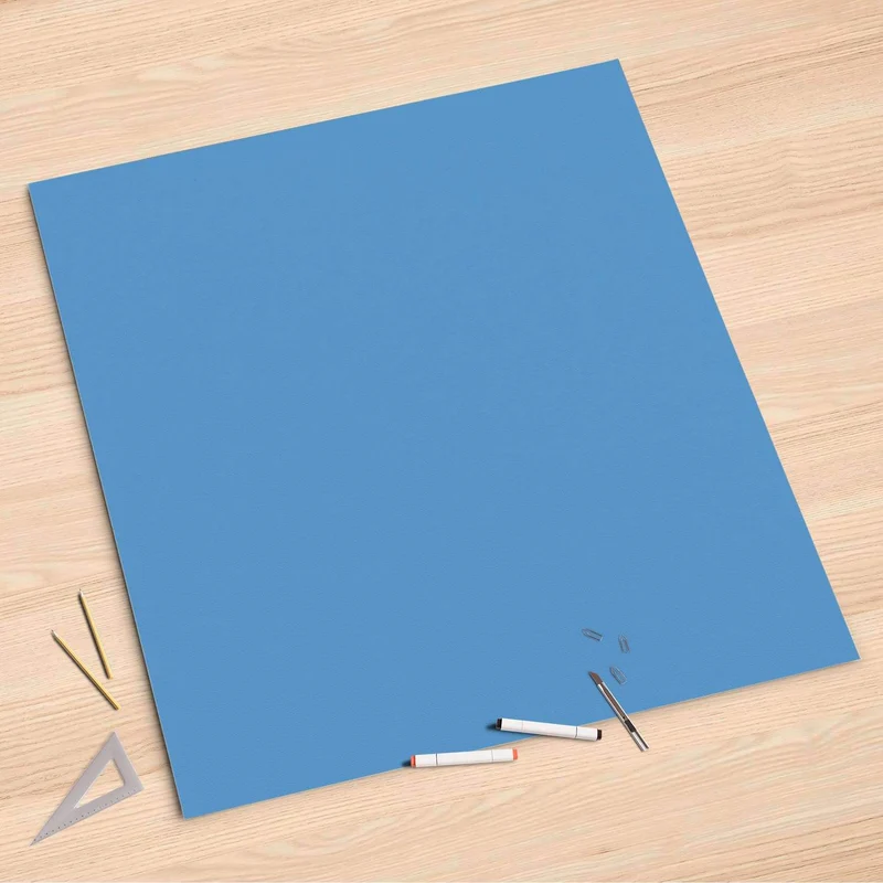 Folienbogen (90x90 cm) - Design: Blau Light