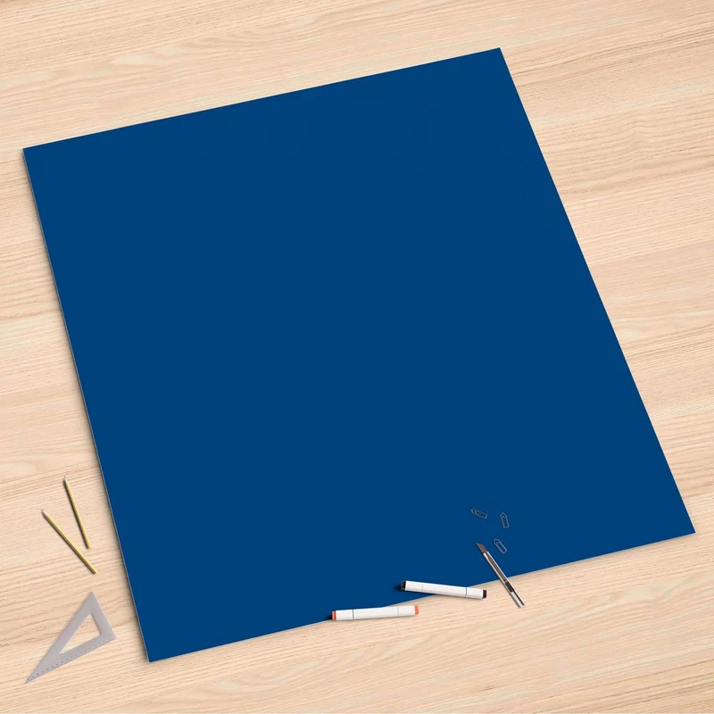 Folienbogen (90x90 cm) - Design: Blau Dark