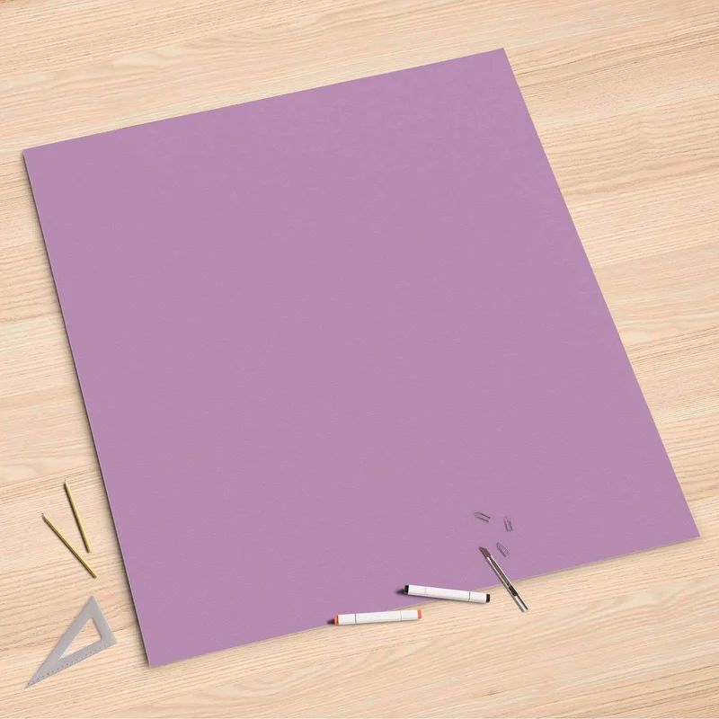Folienbogen (90x90 cm) - Design: Flieder Light