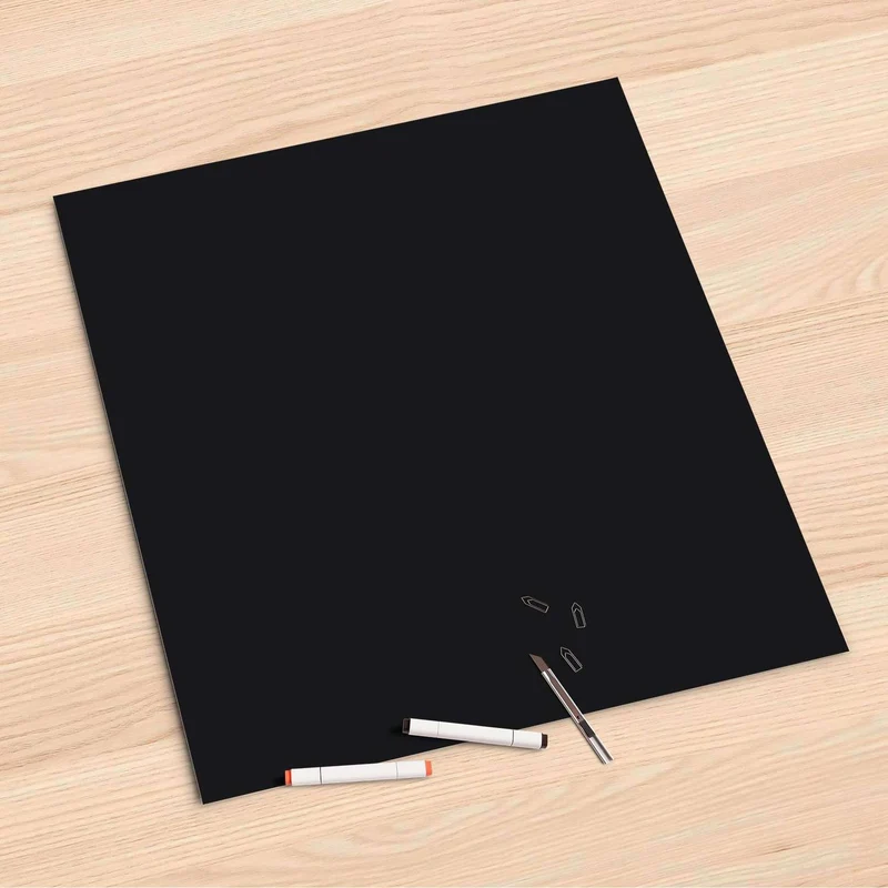 Folienbogen (60x60 cm) - Design: Schwarz