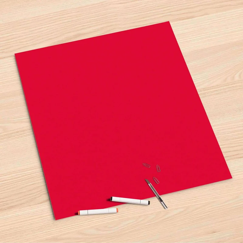 Folienbogen (60x60 cm) - Design: Rot Light