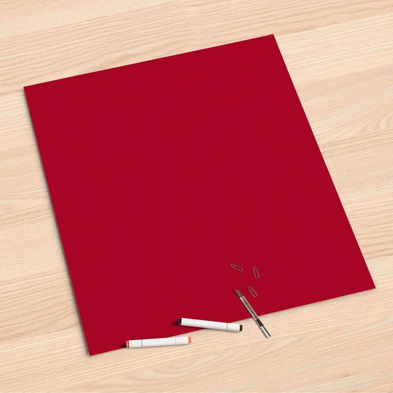 Folienbogen (60x60 cm) - Design: Rot Dark
