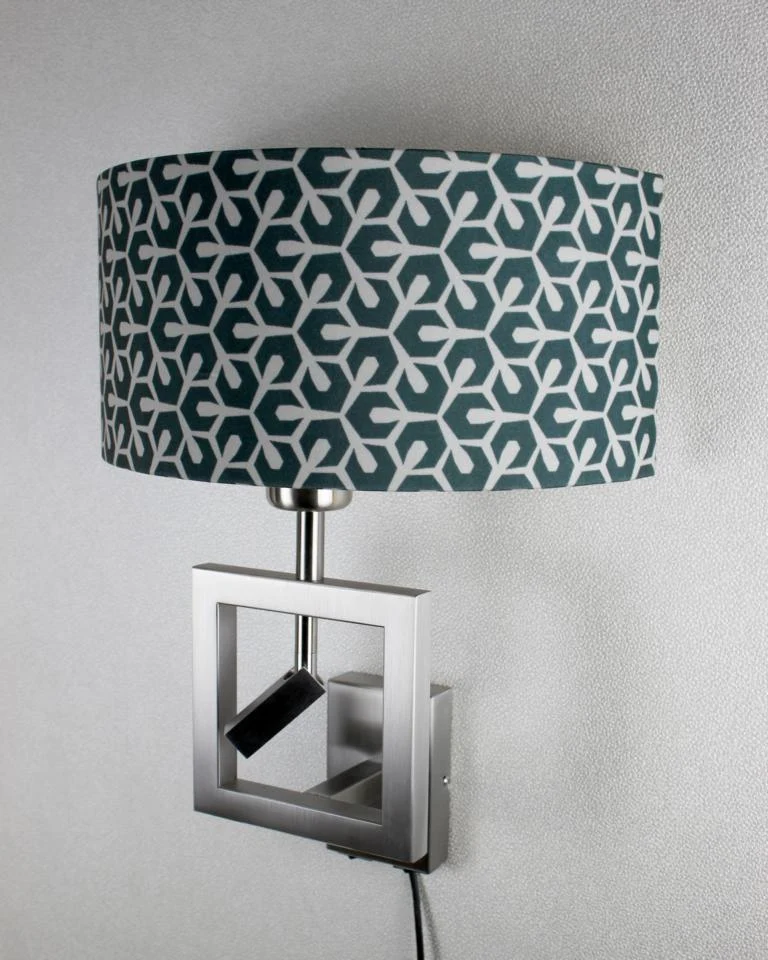 Signature Wandlampe SI-EL-AL2 mit Stoffschirm