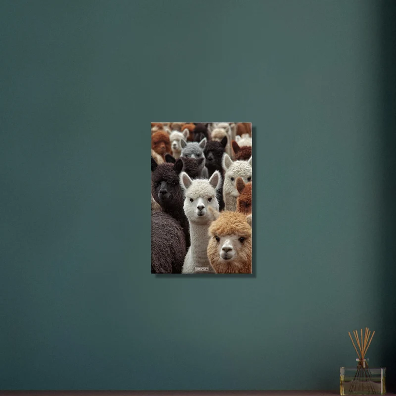 Alpacas Close Up