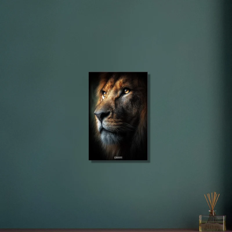 Majestic Lion Portrait