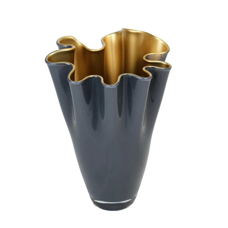 Signature Vase Glas zweifarbig