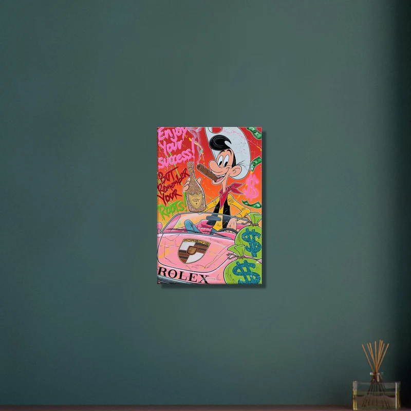 Enjoy Your Success Pop Art Painting