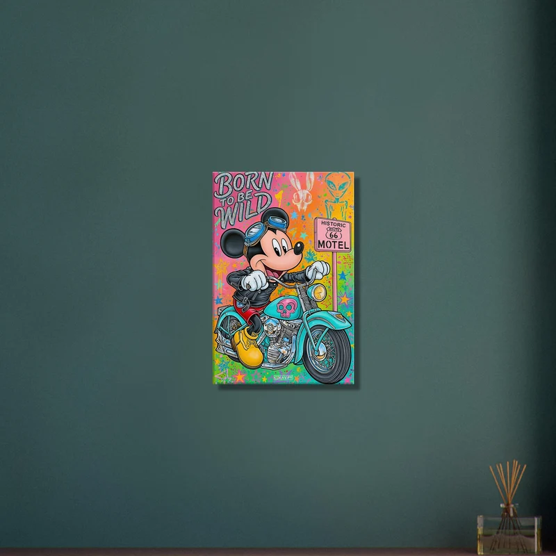 Born To Be Wild Pop Art Painting