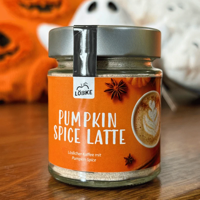 Pumpkin Spice Latte – Löslicher Kaffee mit Gewürzen