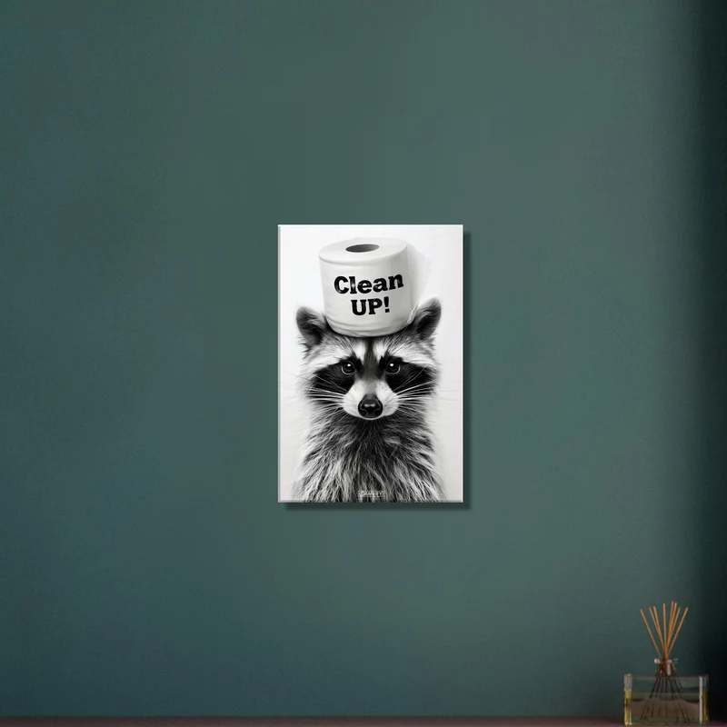 Little Raccoon 'Clean Up!'