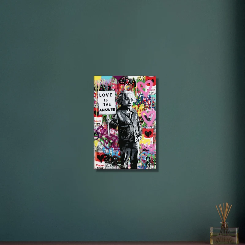 Love Is The Answer Pop Art Painting