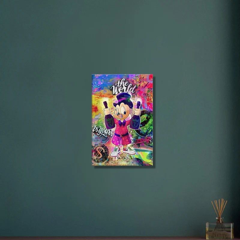The World Is Yours Pop Art Painting