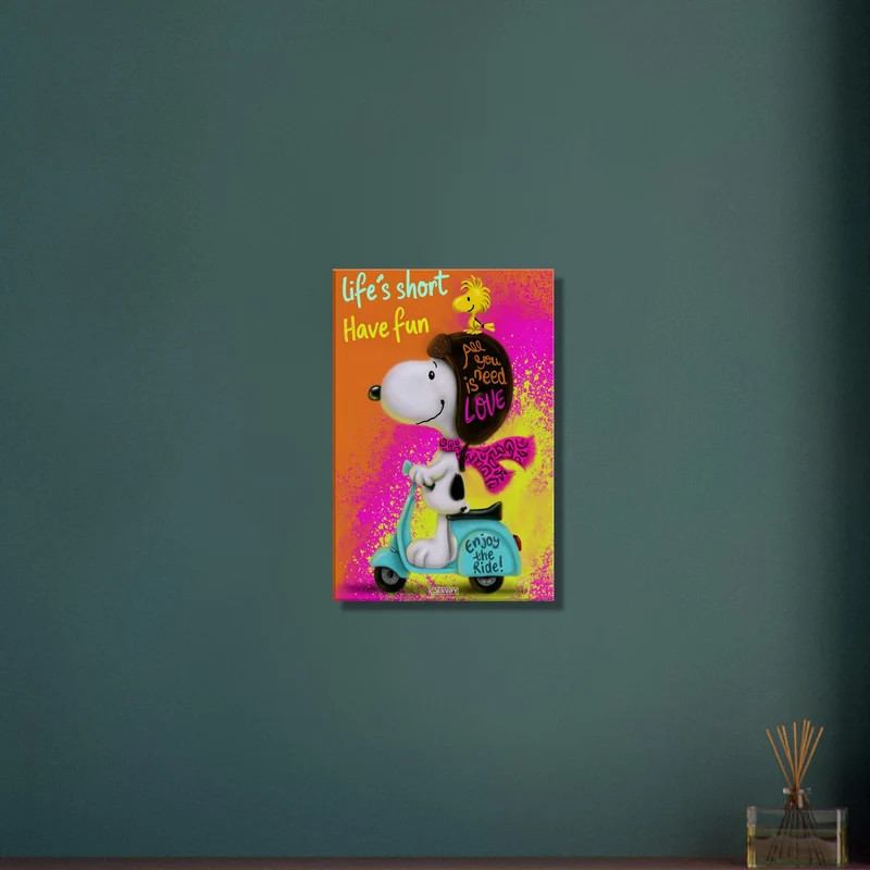 Life Is Short Pop Art Painting