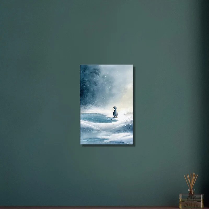Cute Little Duckling Painting
