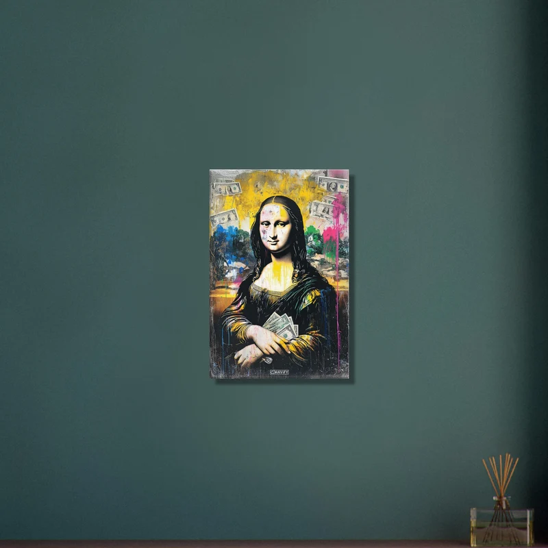 Mona Lisa Pop Art Painting