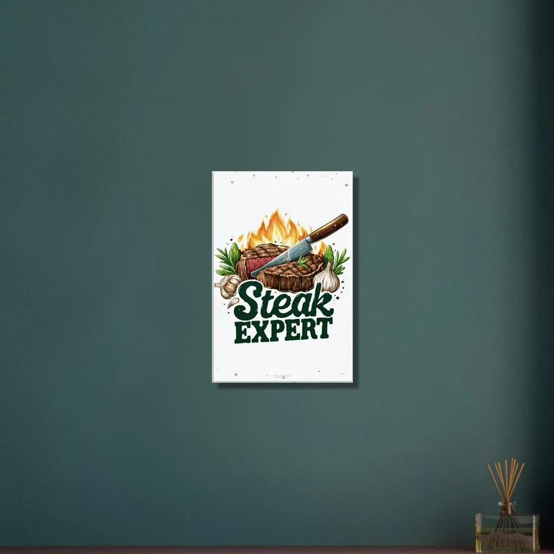 Steak Expert Comic Art
